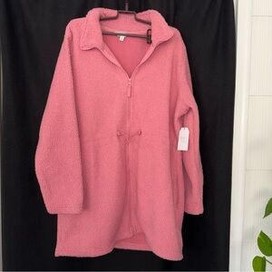 Cozy Pink teddy jacket
